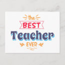 Zoek naar beste leraar briefkaarten Instructeur