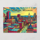 Zoek naar madison briefkaarten Stad