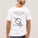 Zoek naar hypotenusa tshirts Rechthoekige driehoek