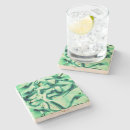 Zoek naar acryl onderzetters Groen