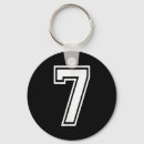 Zoek naar nummer 7 sleutelhangers Meme kostuum