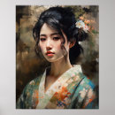 Zoek naar japanse vrouw posters Schilderij