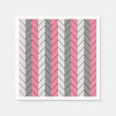 Zoek naar roze zigzag servetten Modern