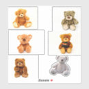 Zoek naar pluche stickers Teddybeer