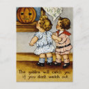 Zoek naar victoriaans kinderen briefkaarten Halloween