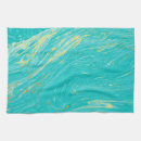 Zoek naar marmering keuken handdoeken Blauw