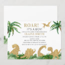 Zoek naar jungle babyshower uitnodigingen Dinosaurus baby shower