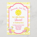 Zoek naar roze limonade uitnodigingen Verjaardagsfeest