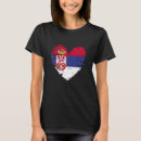 Zoek naar servische vlag tshirts Hart