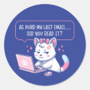 Zoek naar kantoor humor stickers Grappige kat