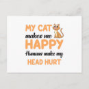Zoek naar funny animals briefkaarten Kat