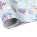 Zoek naar luchtballon cadeaupapier Wolken