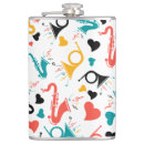 Zoek naar patroon heupflesjes Blauw