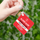 Zoek naar alarm sleutelhangers Allergisch