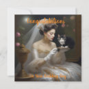 Zoek naar cat wedding kaarten Pas getrouwd