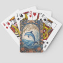 Zoek naar dolfijnen speelkaarten Zee