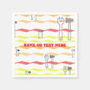 Zoek naar gele chevron servetten Patroon