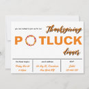 Zoek naar thanksgiving potluck uitnodigingen Diner