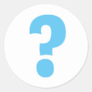 Zoek naar vraagteken stickers Mysterie