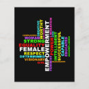 Zoek naar woorden flyers Voor haar