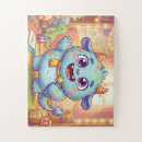Zoek naar monsters puzzels Schattig