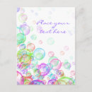 Zoek naar zeepbel kaarten Baby shower