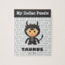 Zoek naar zodiac puzzels Taurus