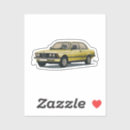 Zoek naar oude auto stickers Vintage