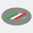 Zoek naar liefde italiaans stickers Vlag