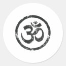 Zoek naar boeddhistische symbolen stickers Yoga