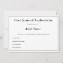 Zoek naar authenticiteit posters Certificaat