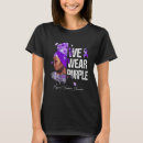 Zoek naar migraine hoofdpijn tshirts Paars