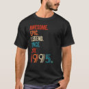 Zoek naar legende sinds 1995 tshirts Geweldige