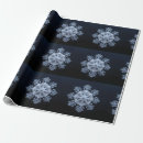 Zoek naar sneeuw vlokken cadeaupapier Blauw