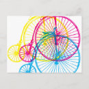 Zoek naar fietser briefkaarten Kleurrijk