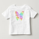 Zoek naar regenboog vlinder tshirts Meisje