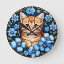 Zoek naar mooie katten klokken Kitten