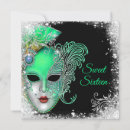 Zoek naar masquerade sweet 16 uitnodigingen Carnaval