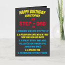 Zoek naar stiefvader kaarten Typografie
