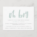 Zoek naar oh jongen uitnodigingen Aanstaande moeder