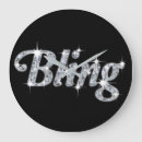 Zoek naar het bling klokken Zwart
