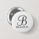 Zoek naar monogram buttons Elegant