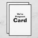 Zoek naar leuke zwangerschap kaarten Schattig