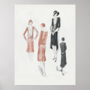 Zoek naar mode illustratie posters Vintage