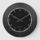 Zoek naar leer klokken Zwart