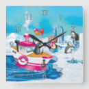 Zoek naar navigatie klokken Zee