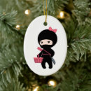 Zoek naar ninja ornamenten Schattig