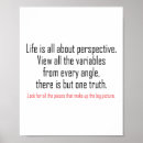 Zoek naar perspectief posters Motivatie