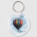 Zoek naar luchtballon sleutelhangers Blauw