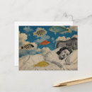 Zoek naar vintage vissen briefkaarten Retro